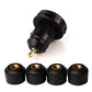 VESAFE Wireless Tire Pressure Monitoring System (TPMS) for Small Size 4-tire Vehicles, Including 4 External Cap sensors (0-87PSI).